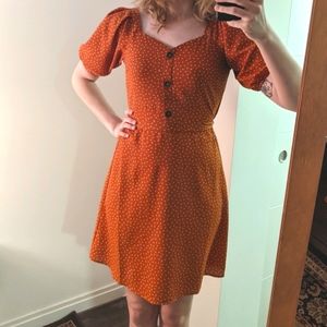 Monteau polka dot dress